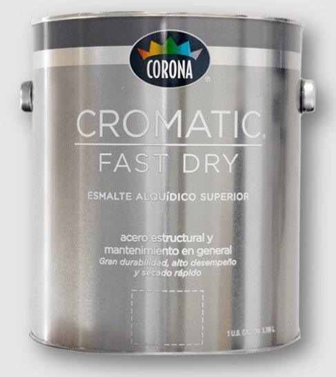 1/4 GL GLOSS FAST DRY AZUL SEGURIDAD CORONA - SUPERMIX