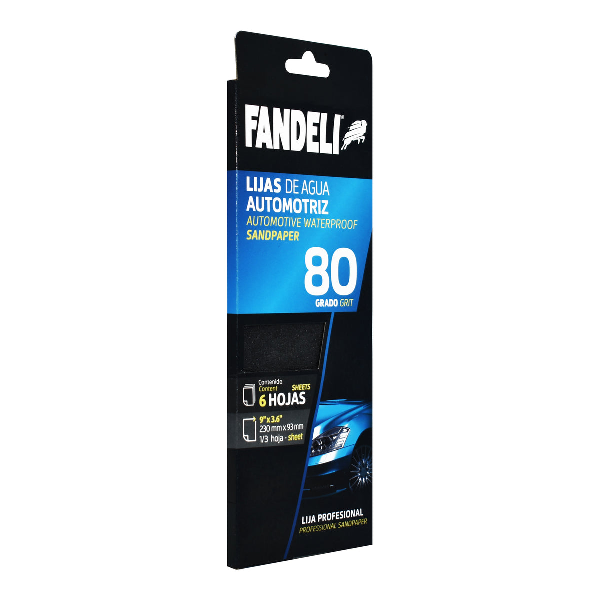 KIT 6 HOJAS C-99 080 FANDELI 0.093m X 0.230m PAPELC-99 080 SHEETS 3 2/3" X 9"