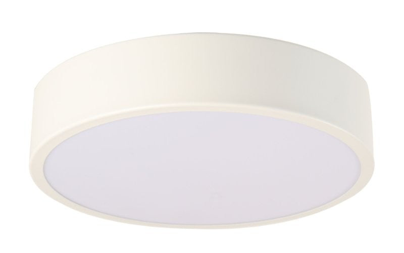 LAMP. REDONDA DE TECHO PLAFON LED 18W , 30CM, 01025C-WH-CCT AC. DORADO HOME DELIGHT