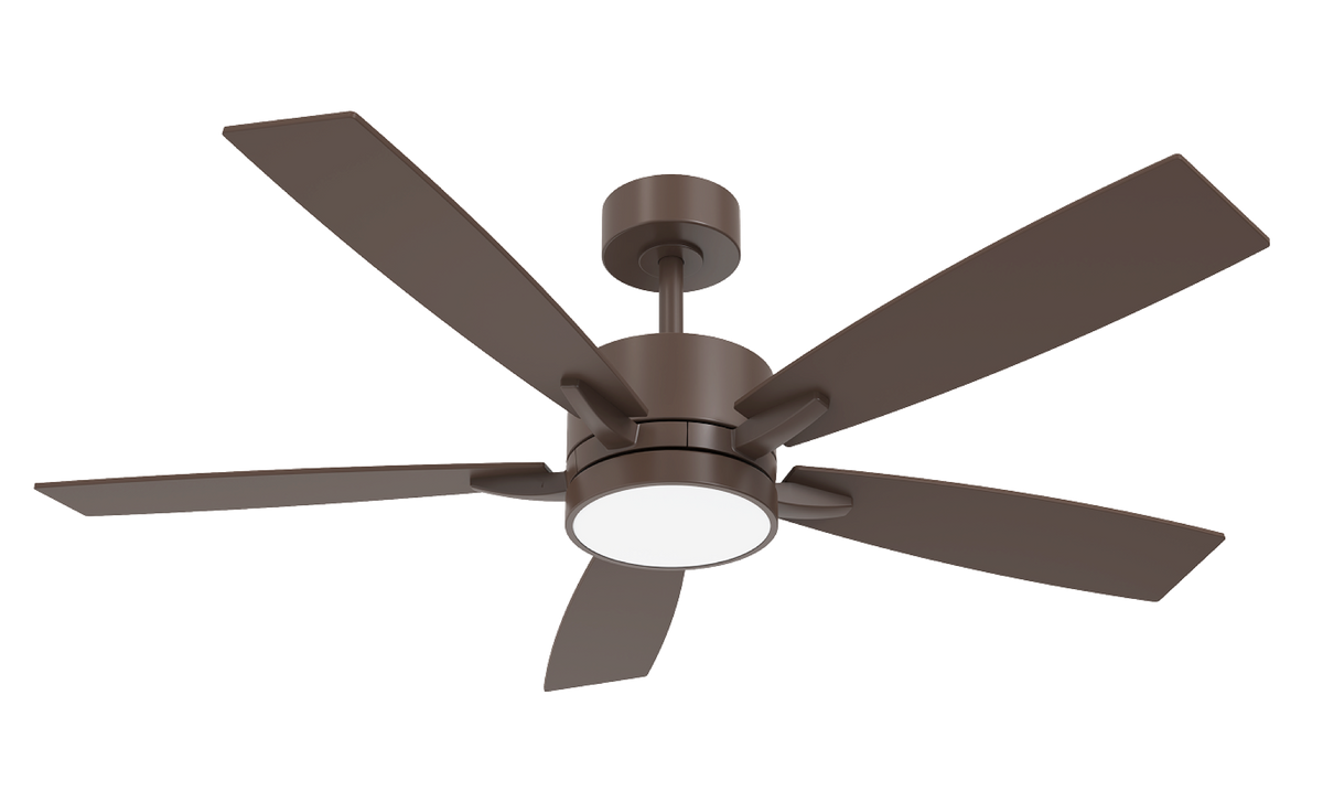 ABANICO DE TECHO 52” DECORATIVO LED INTEGRADO 20W CCT 3000K 4000K 6000K 110-240V 50-60HZ