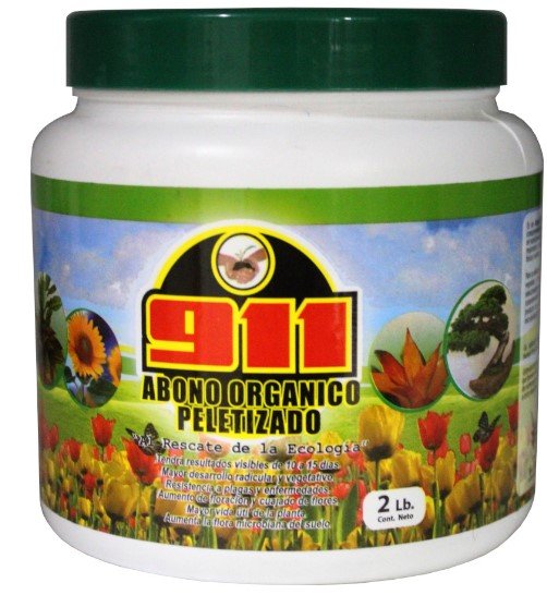 ABONO ORGANICO 911 TARRO 1 LIB GRANULADO - SUPERMIX