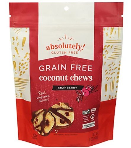 ABSGF CHEWS CCNUT CRANBERRY GF 5 OZ - SUPERMIX
