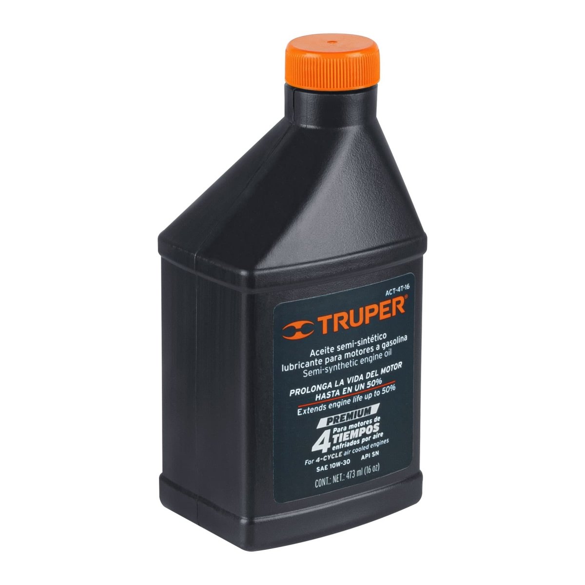 ACEITE 4 TIEMPOS DE 32OZ PARA MOTOR SINTETICO TRUPER - SUPERMIX