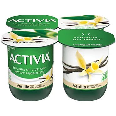 ACTIVIA YOGURT VAINILLA 4 OZ - SUPERMIX