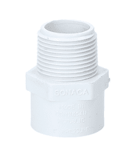 ADAPTADOR MACHO 1/2 PVC - SUPERMIX