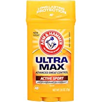 A&H DESODORANTE ULTRAMAX ACTIVE SPORT BARRA 2.6 OZ - SUPERMIX