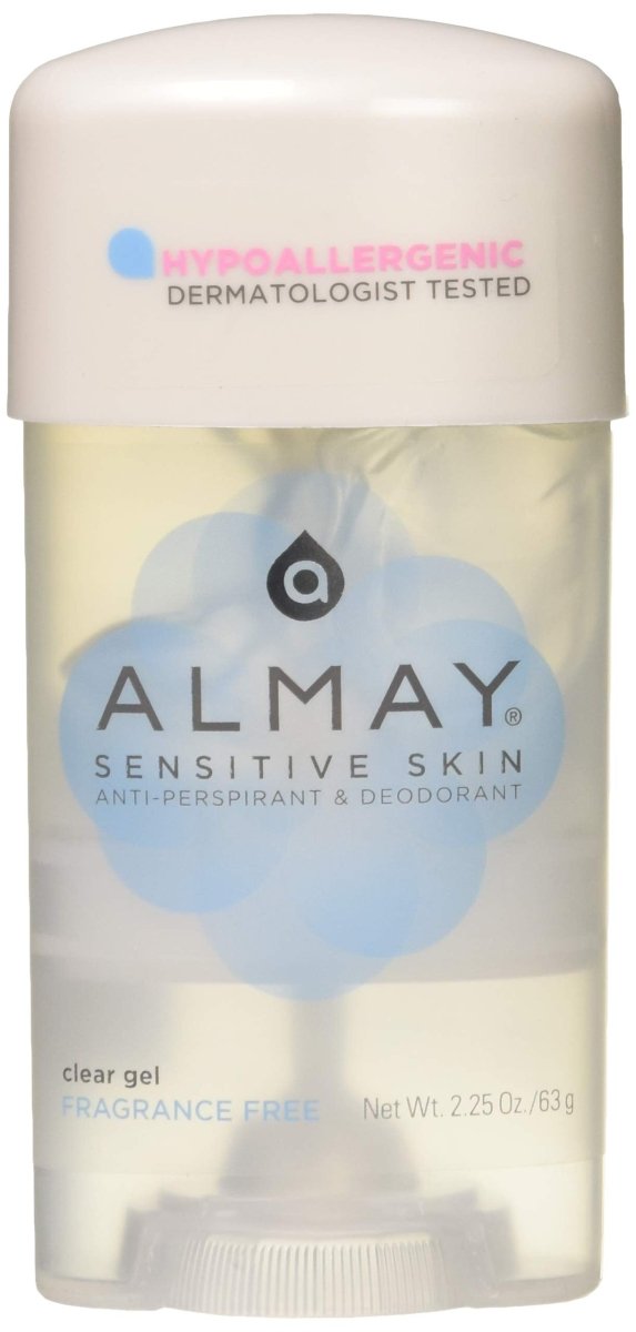 ALMAY DEO CLEAR GEL FRAG FREE 2.25 OZ - SUPERMIX