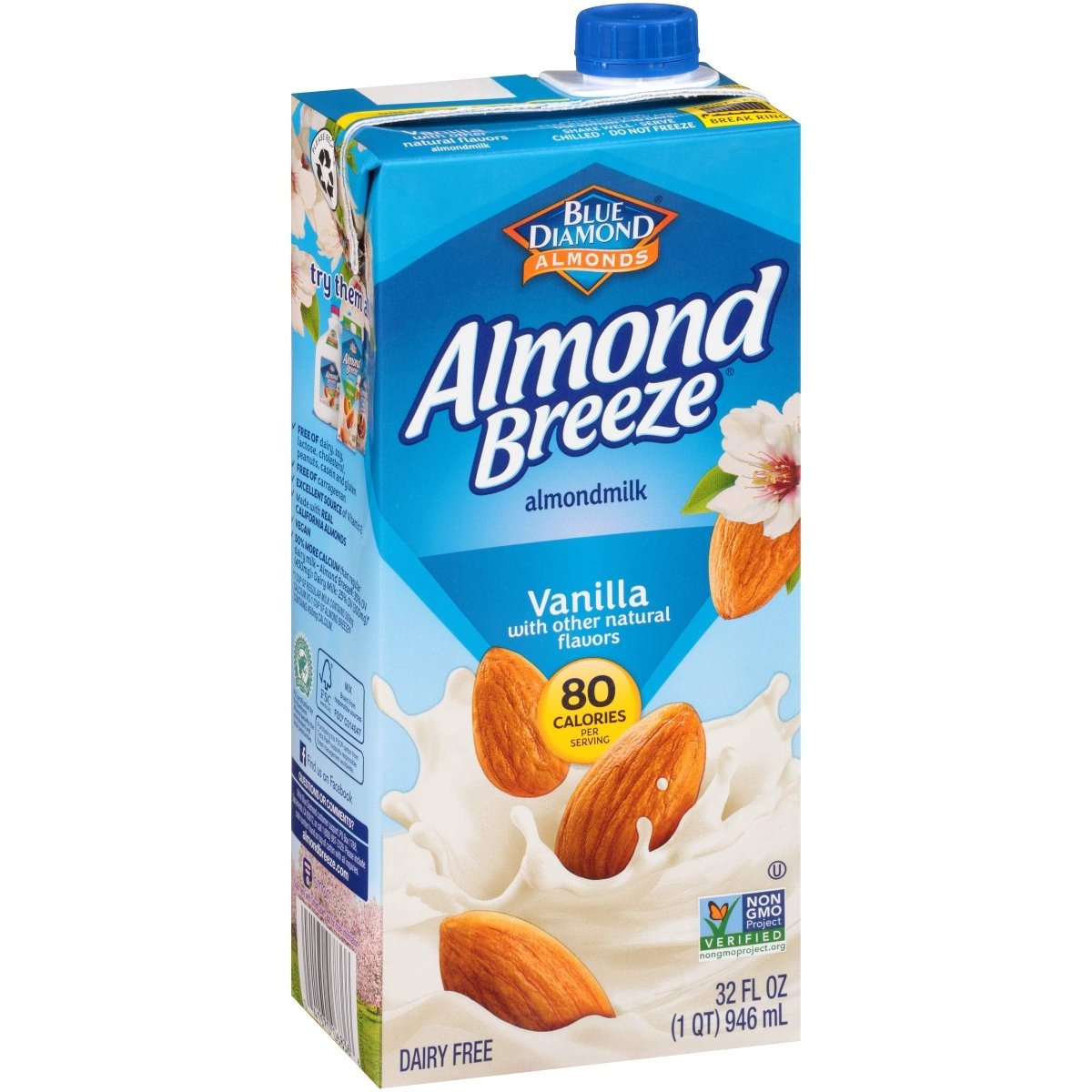 ALMOND BREEZE VAINILLA 32 OZ - SUPERMIX