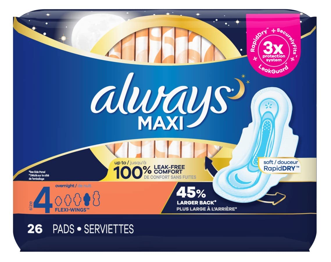 ALWAYS TUALLA SANITARIA MAXI OVERIGHT W W 6/26 - SUPERMIX
