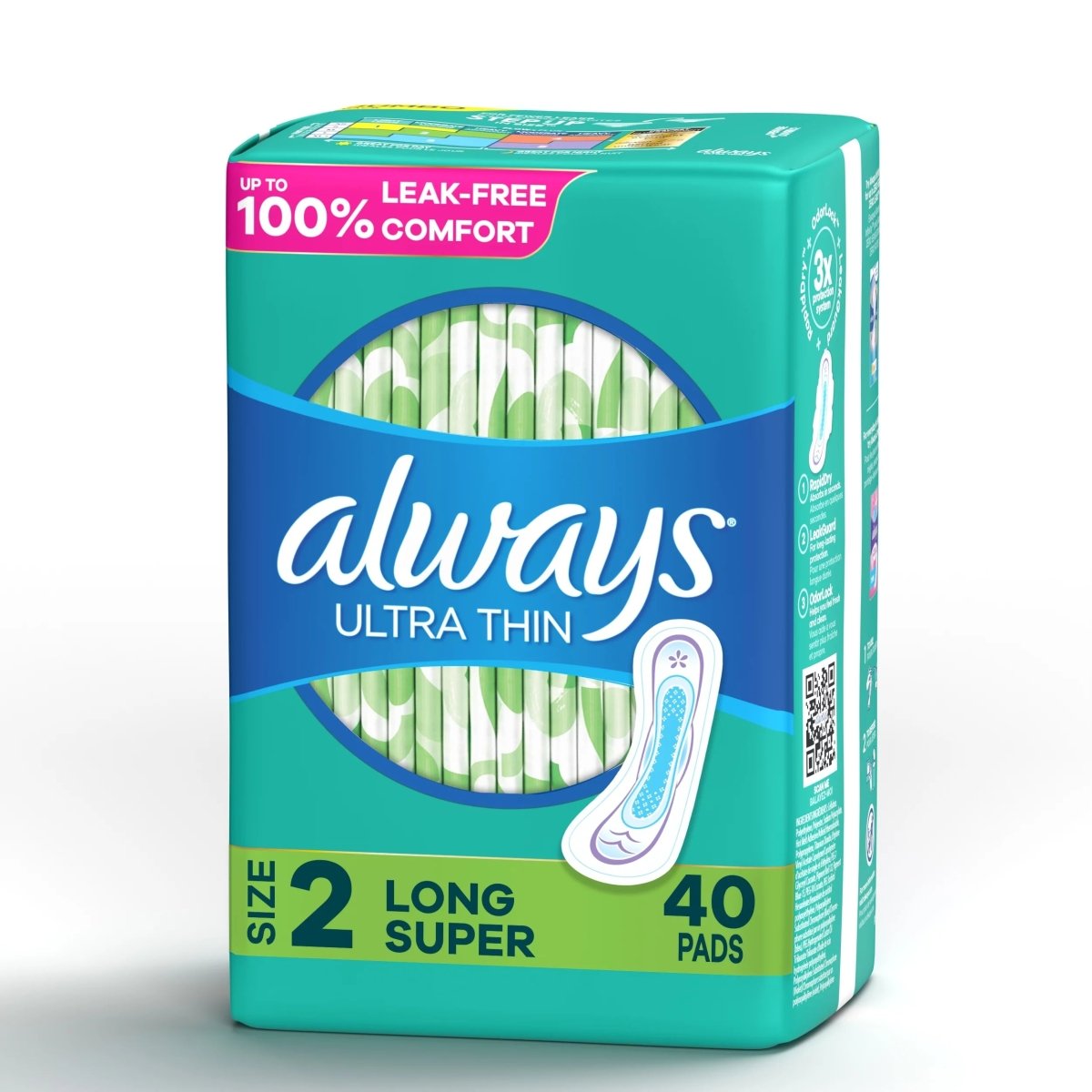 ALWAYS TUALLA SANITARIA ULTRA THIN PADS 40 CT - SUPERMIX