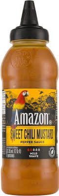 AMAZON SALSA SWEET CHILI MUSTARD 12 OZ - SUPERMIX