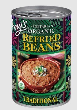 AMYS BEANS OG2 REFRIED TRAD 13.4 OZ - SUPERMIX