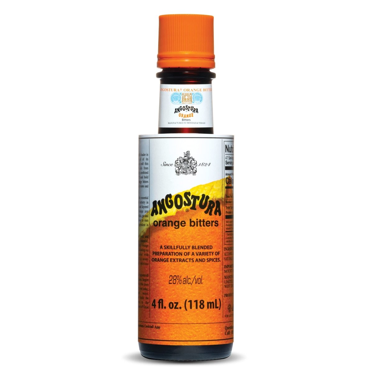 ANGOSTURA AMARGO AROMATICO ANARANJADO 100 ML - SUPERMIX