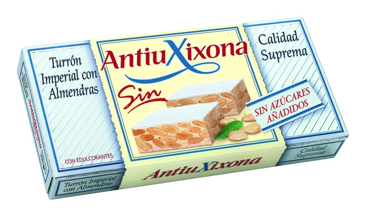 ANTIU XIXONA TURRON ALMENDRA (DURO) S/ AZUCAR 200 GR - SUPERMIX