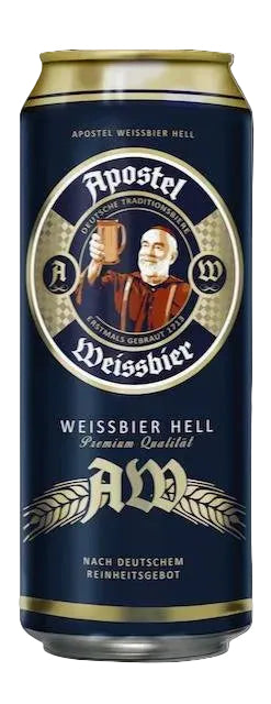 APOSTEL CERVEZA WEISSBIER DUNKEL 5.3% 500 ML - SUPERMIX