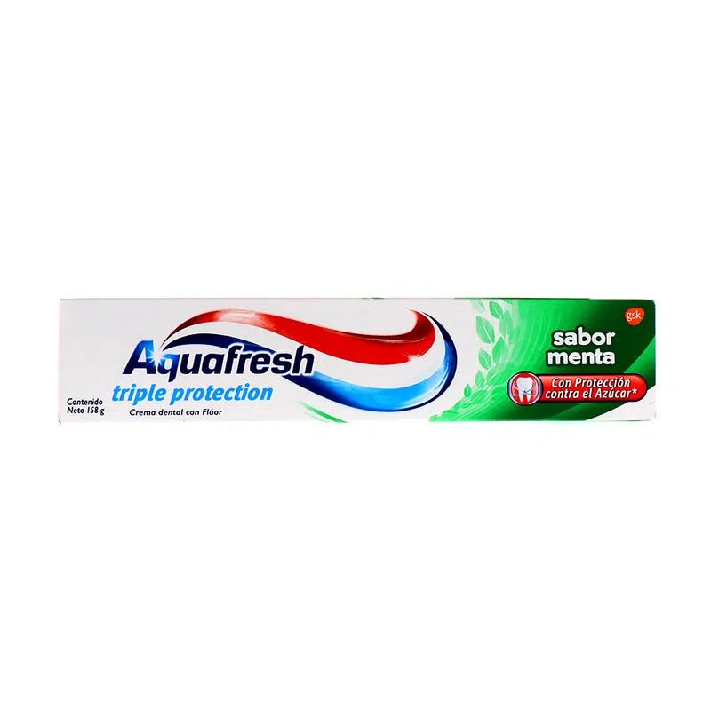 AQUAFRESH CREMA DENTAL FRESH & MINTY TP 158 GRS - SUPERMIX
