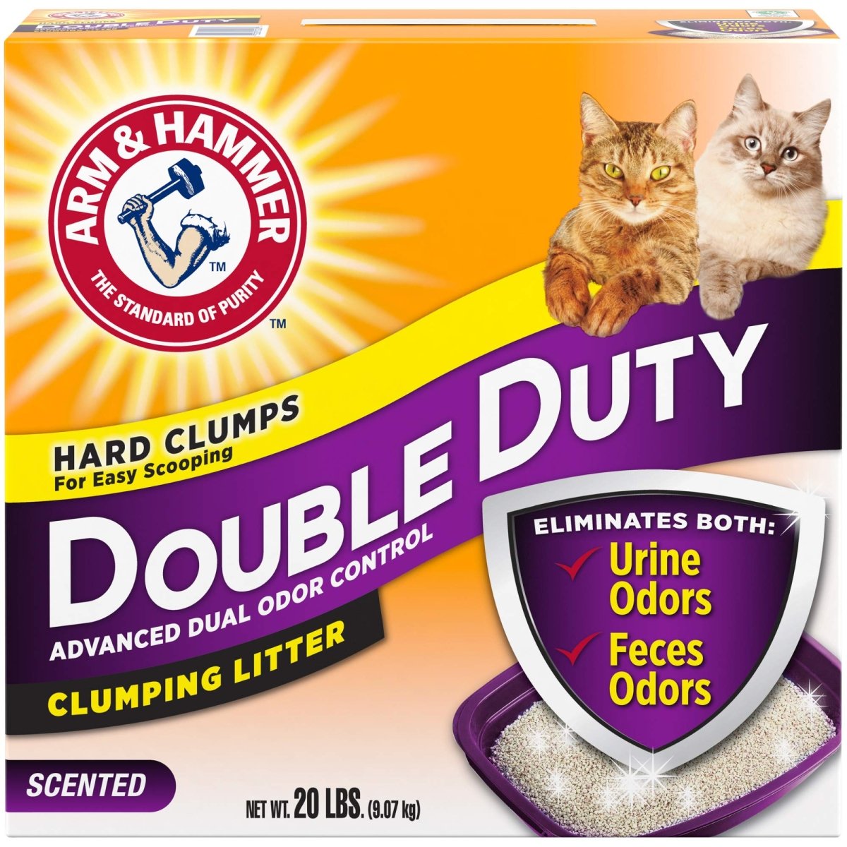 ARM & HAM ARENA P/ GATO DOUBLE DUTY CATLTR 20 LB - SUPERMIX