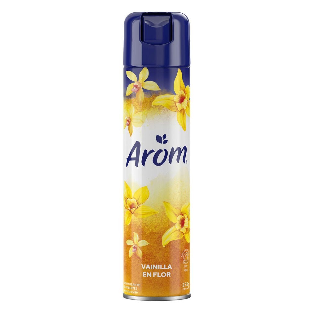 AROM AMBIENTADOR AEROSOL VAINILLA 225 GR - SUPERMIX