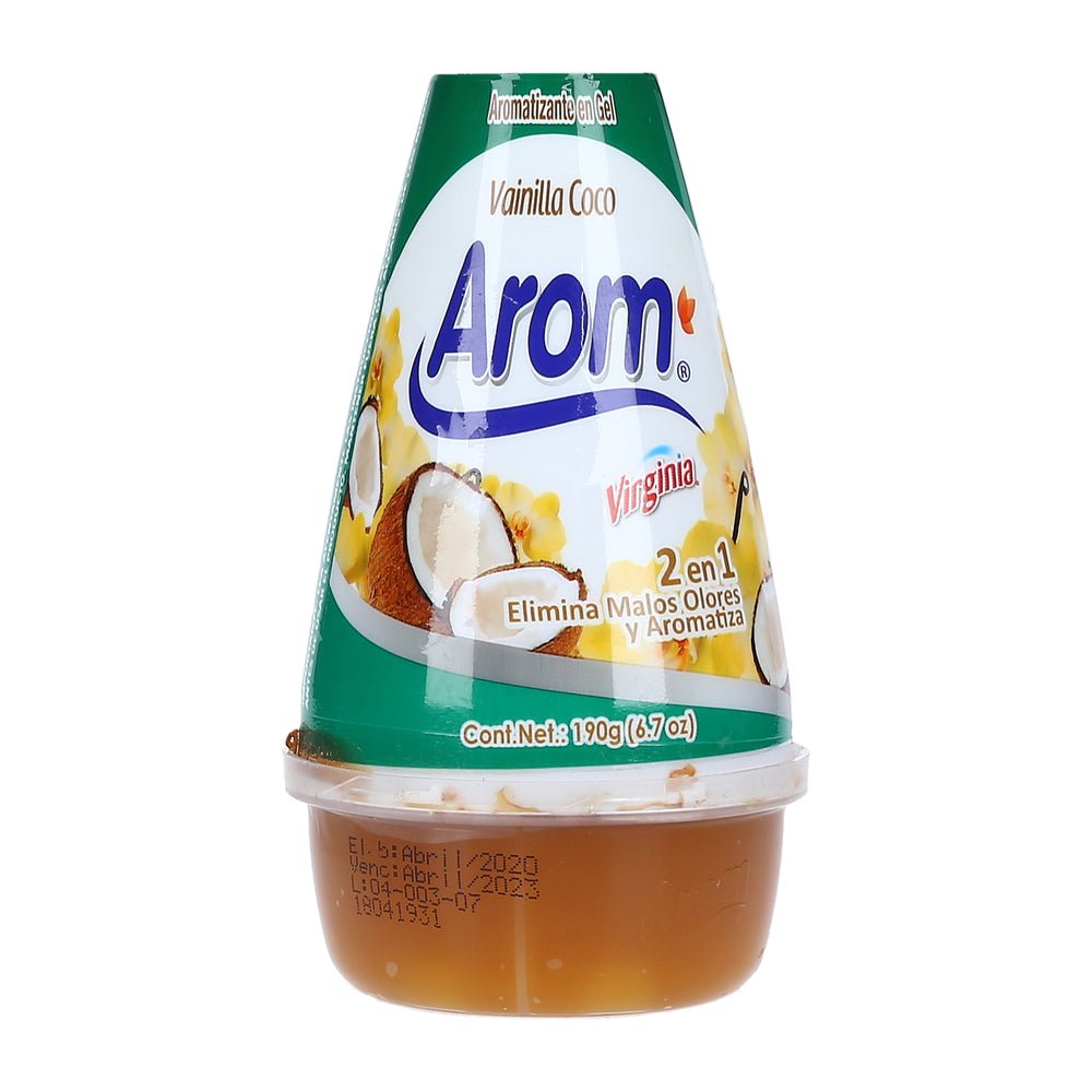 AROM AMBIENTADOR CONO GEL VAINILLA - SUPERMIX
