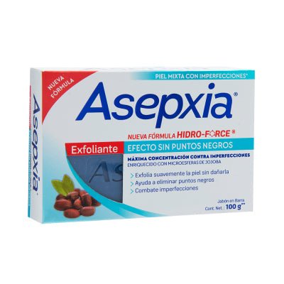 ASEPXIA JABON EN BARRA EXFOLIANTE 100 GRS - SUPERMIX