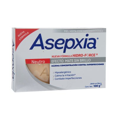ASEPXIA JABON EN BARRA NEUTRO 100 GRS - SUPERMIX
