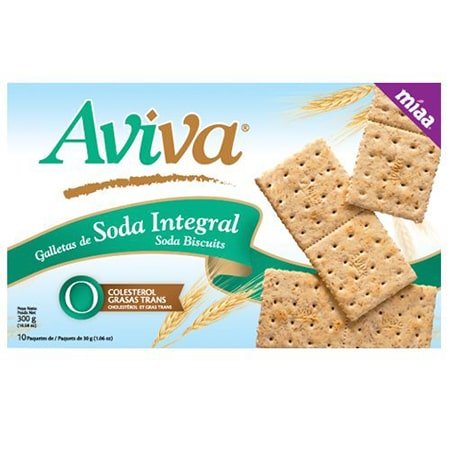 AVIVA GALLETA DE SODA INTEGRAL 9 UND PAQ. - SUPERMIX