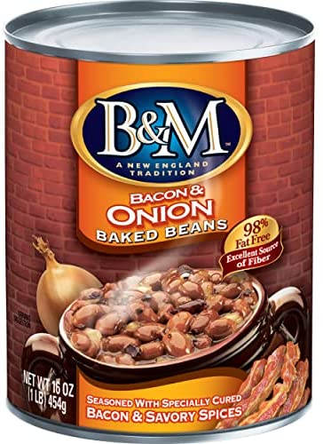 B & M BK BEAN BAC/ONION 16OZ - SUPERMIX