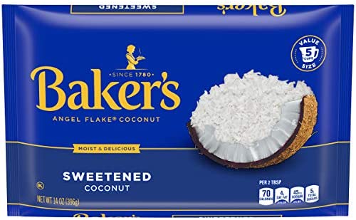 BAKERS ANGL FLAKE COCONUT 14 OZ - SUPERMIX