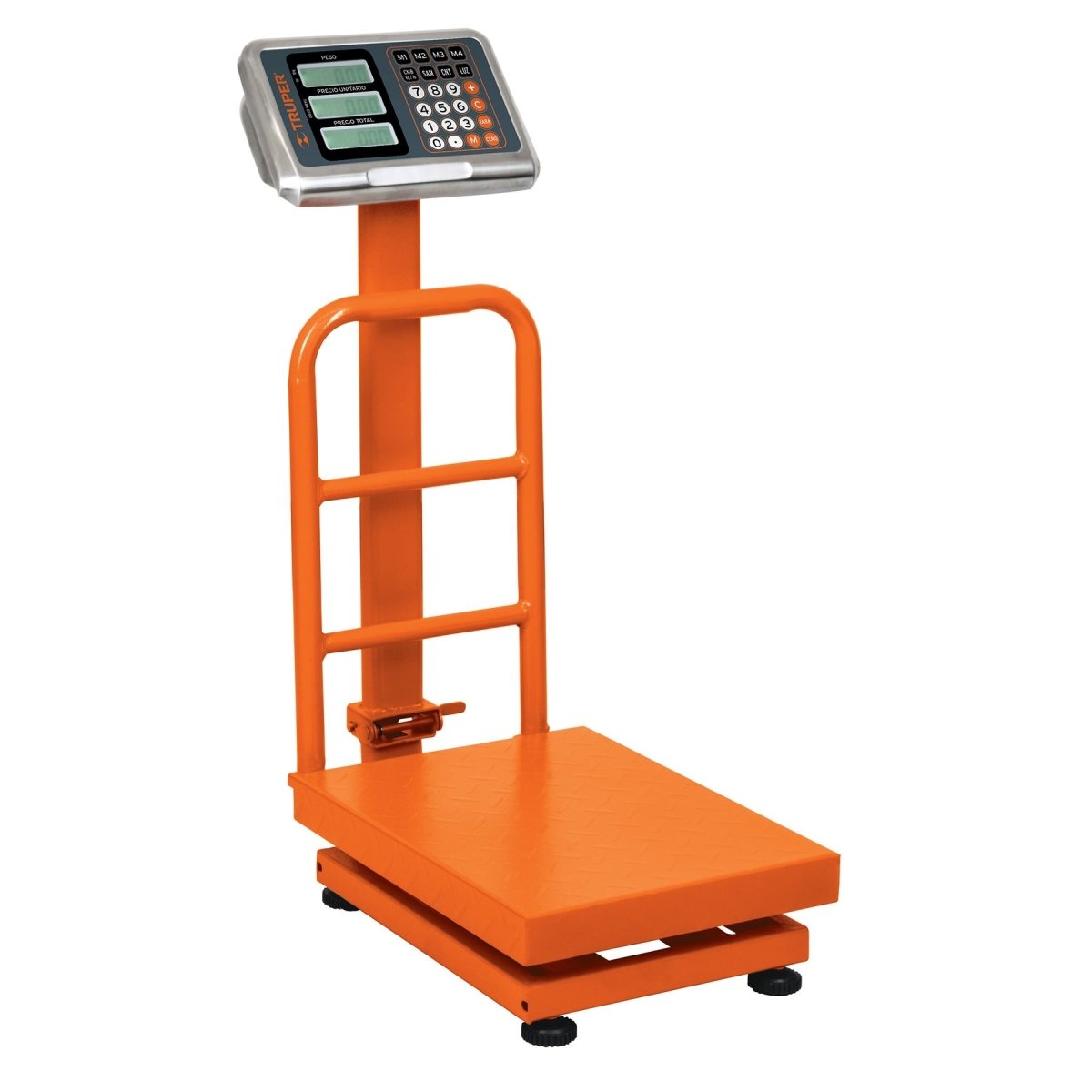 BALANZA DE PLATAFORMA PLEGABLE 600KG TRUPER - SUPERMIX