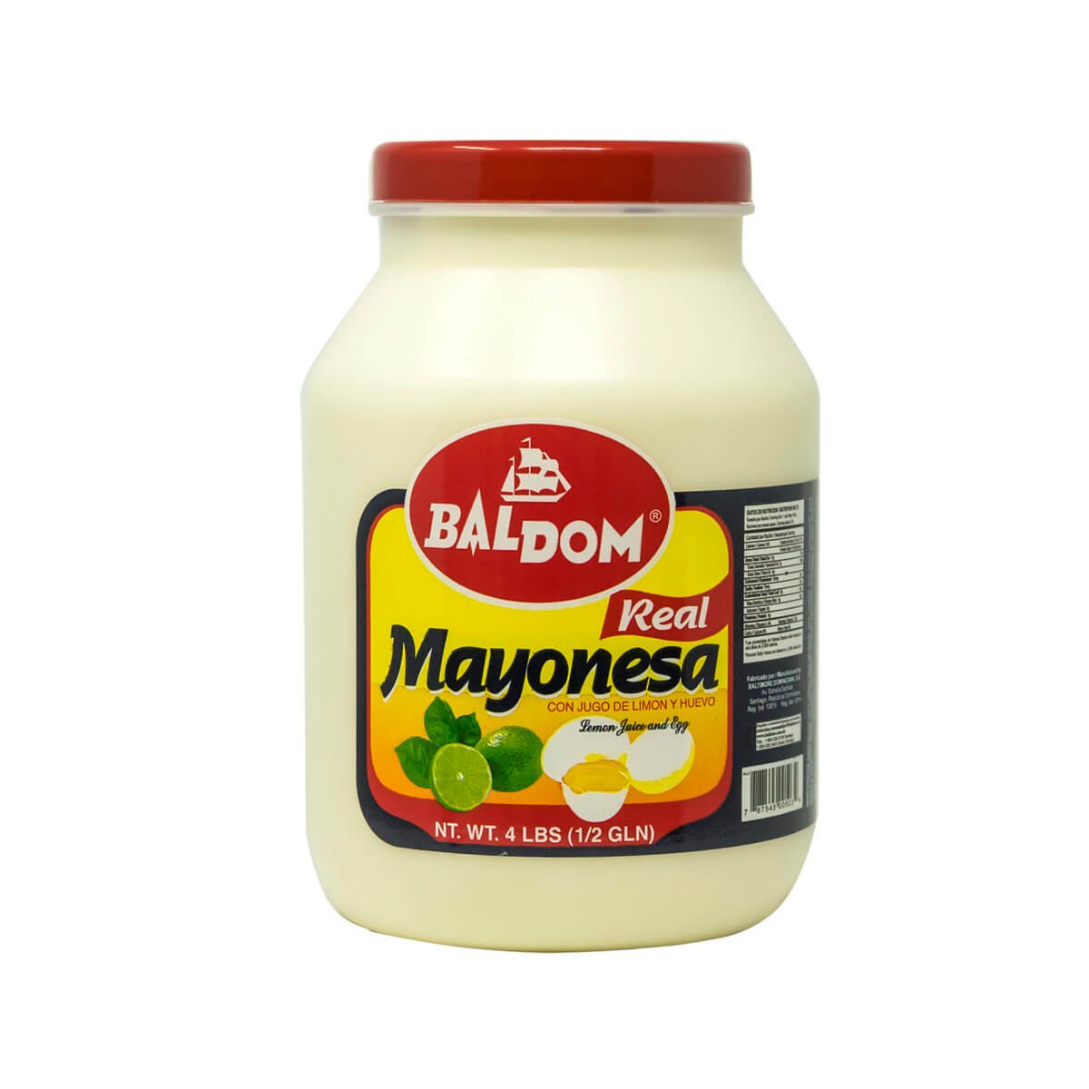 BALDOM MAYONESA 1/2 GALONES - SUPERMIX