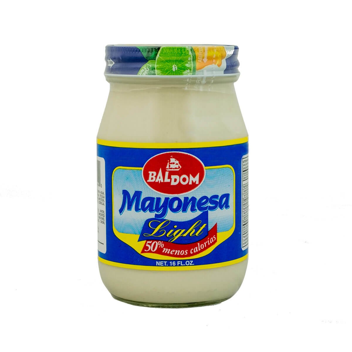 BALDOM MAYONESA LIGHT 12/16 OZ - SUPERMIX