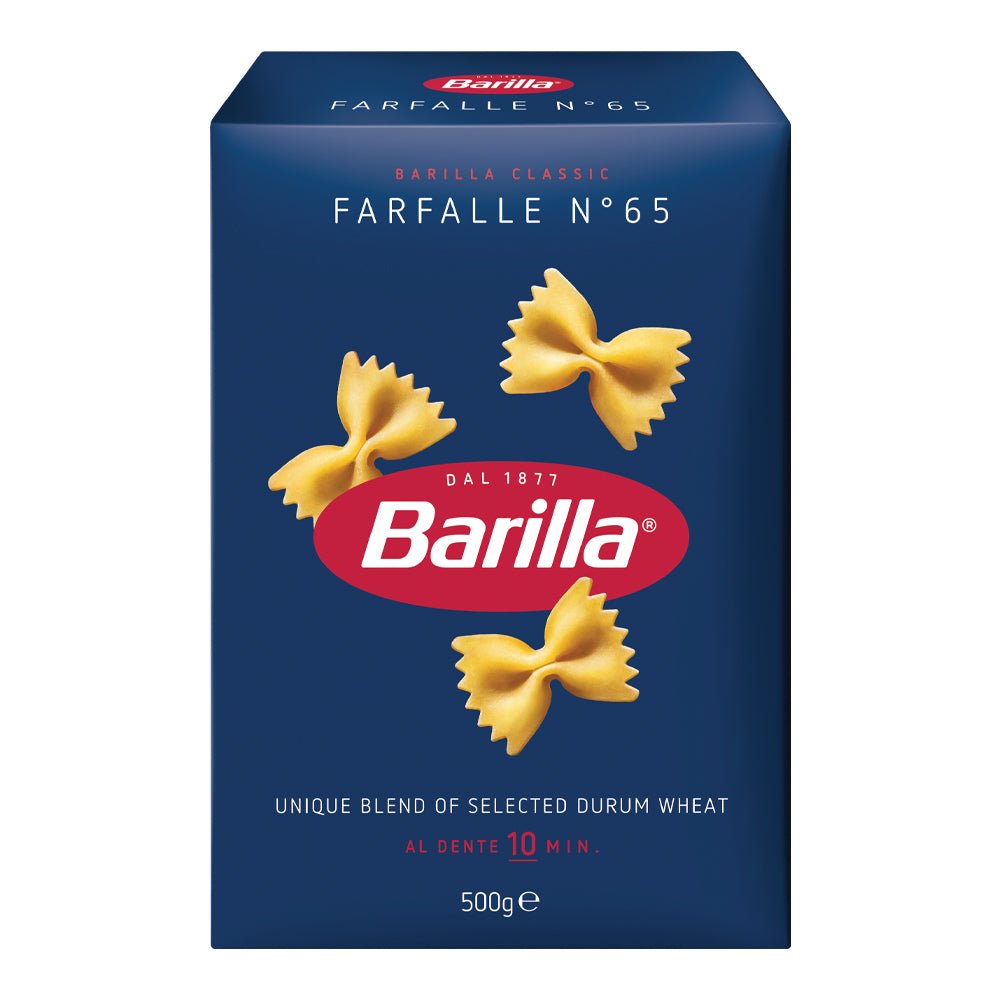 BARILLA PASTA FARFALLE NO. 65 500 GR - SUPERMIX