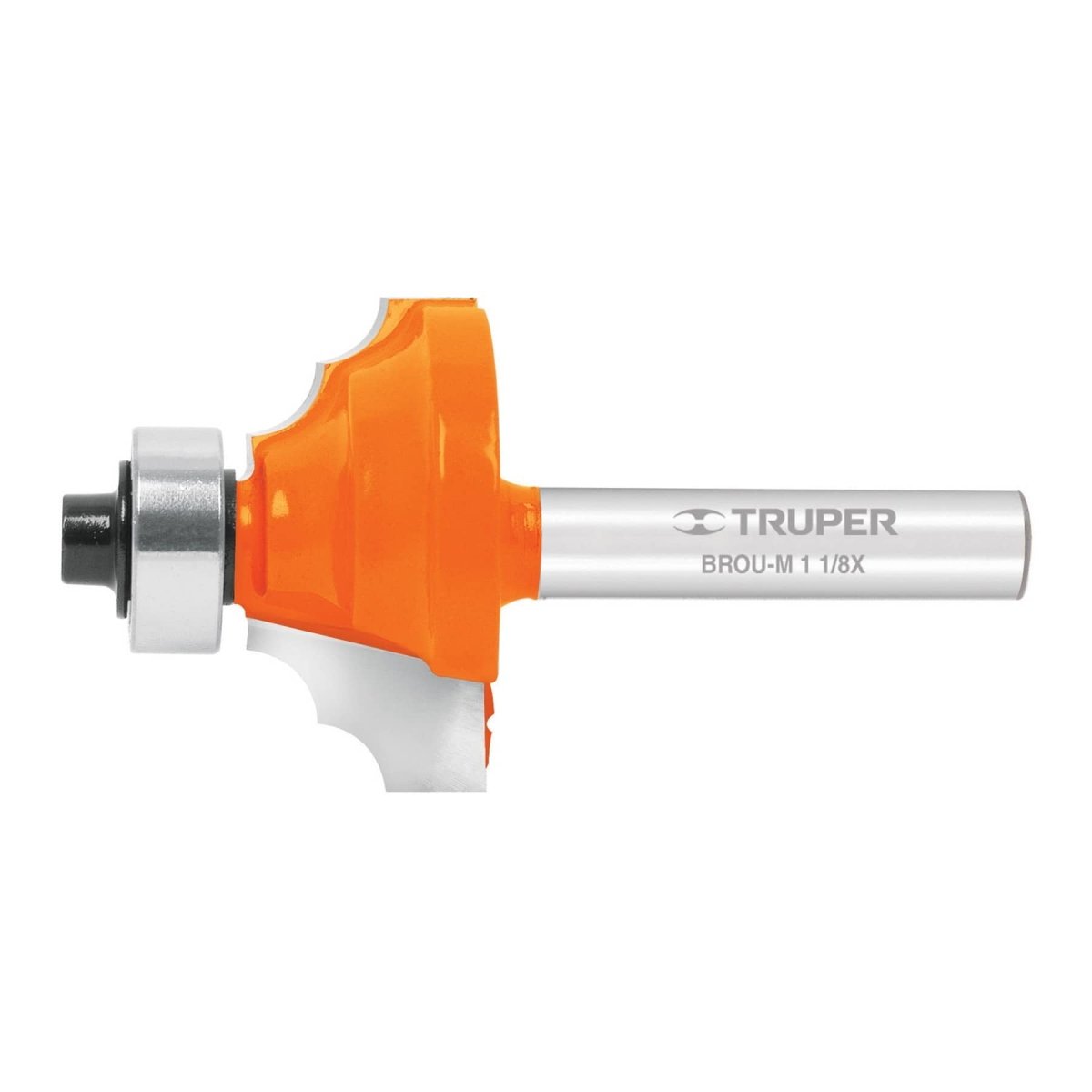 BARRENA 1 1/8'' PARA ROUTER MOLDURA CLASICA CON BALERO TRUPER.. - SUPERMIX