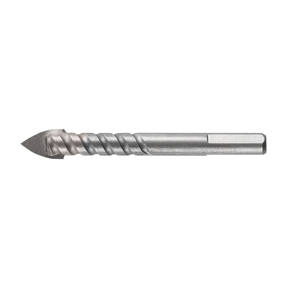 BARRENA 1/2" X 4" DE CARBURO PARA CERRAMICA TRUPER.. - SUPERMIX