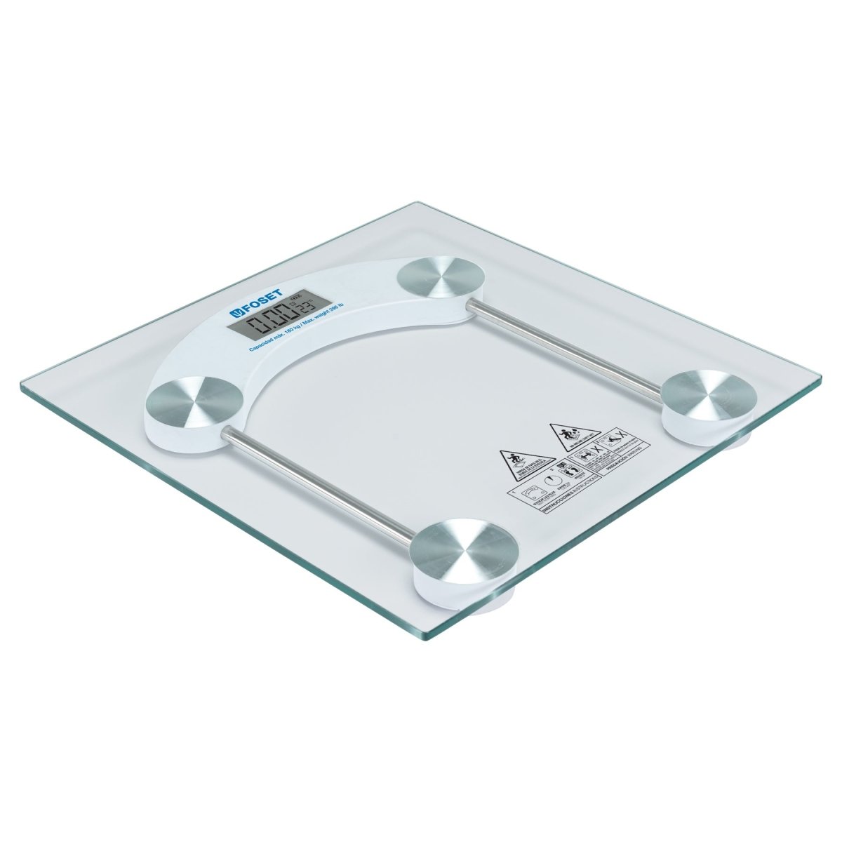BÁSCULA DIGITAL 180KG PARA BAÑO, BASIC - SUPERMIX