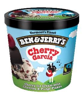 BEN & JERRY'S CHERRY HELADO 4 OZ - SUPERMIX