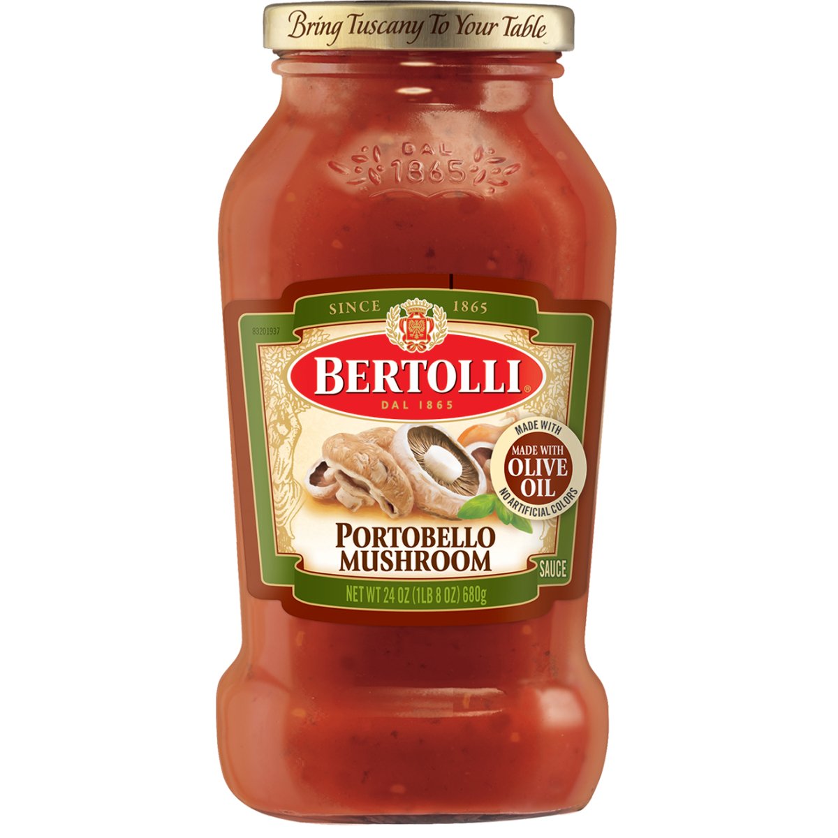 BERTOLLI PORTOBELLO MUSHROOM 6P 24OZ - SUPERMIX