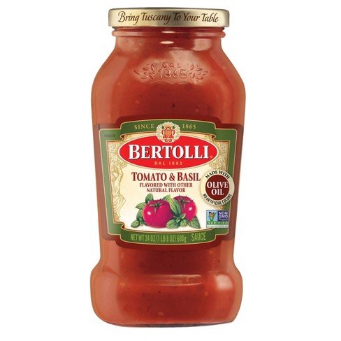 BERTOLLI TOMATO & BASIL 6P 24OZ - SUPERMIX