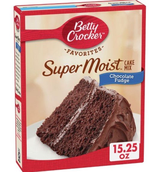 BETTY CROCKER SM CHOC FUDGE CAKE 15.25 OZ - SUPERMIX
