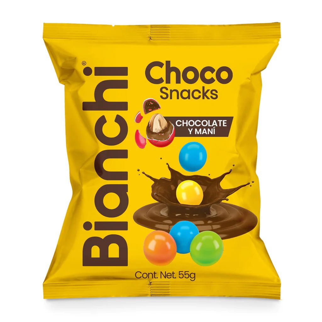 BIANCHI SNAACKS CHOCOLORES 55 G - SUPERMIX