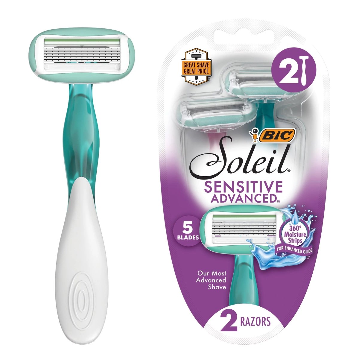 BIC RASURADORA FLEX 3 HOJA MOVILES 2 PZA - SUPERMIX