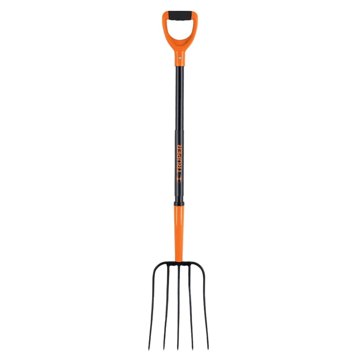 BIELDO PARA PAJA DE 5 DIENTES MANGO DE ACERO DE 37" TRUPER.. - SUPERMIX