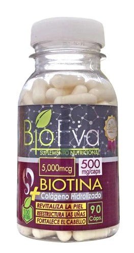 BIO EVA BIOTINA Y COLAGENO 3.6 OZ - SUPERMIX