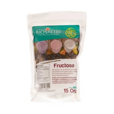 BIO SALUD AZUCAR DIETETICA FRUCTOSA 15 OZ - SUPERMIX