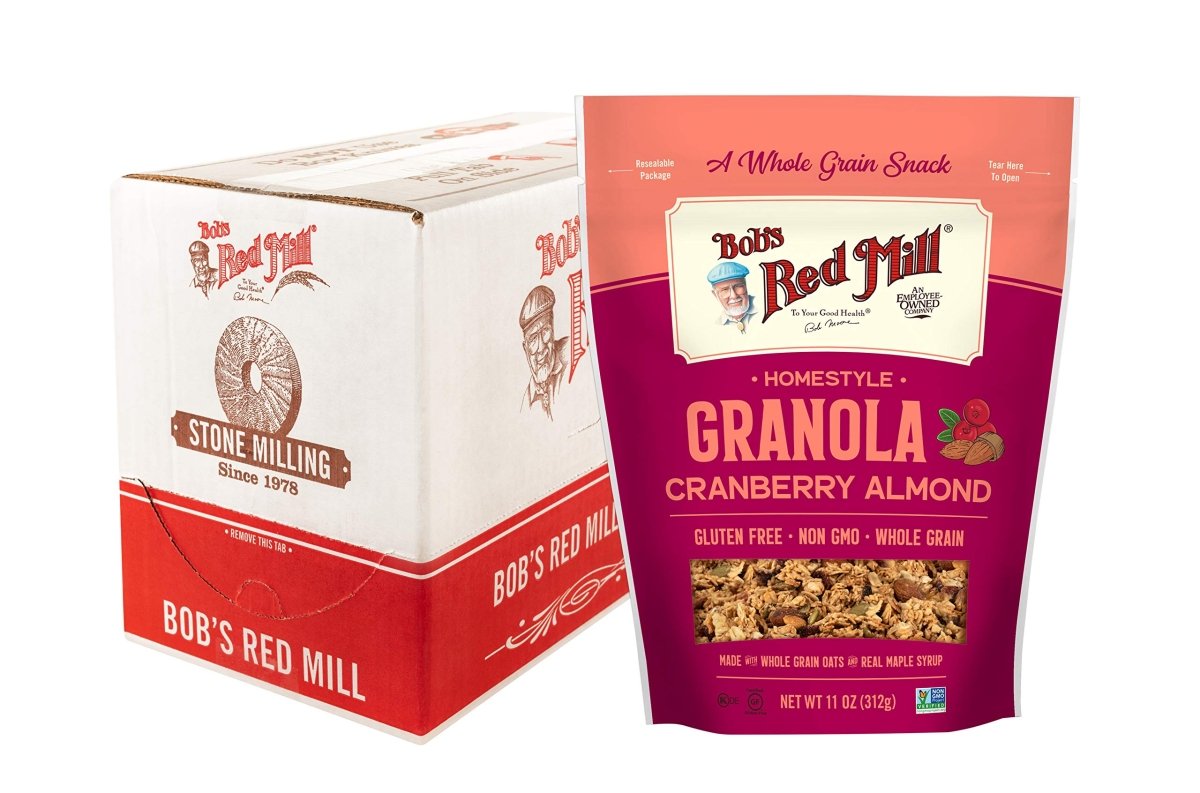 BOB S GRANOLA CRANBERRY ALMOND 11 OZ - SUPERMIX