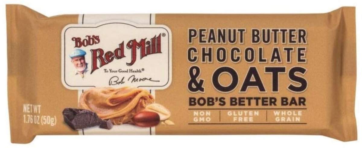 BOB S RED MILL BARRA CHOCOLATE PEANUT BUTTER & OATS 1.76 OZ - SUPERMIX
