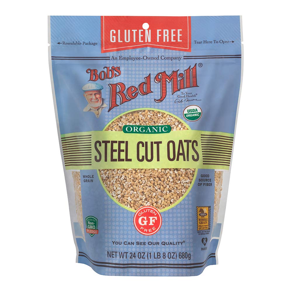 BOB S RED MILL STEEL CUT OATS S/ GLUTEN 24 OZ - SUPERMIX