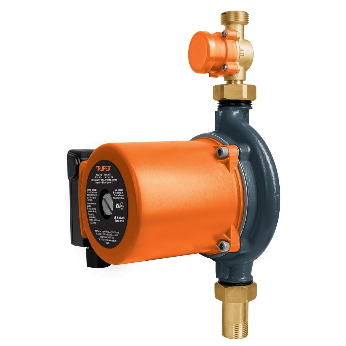 BOMBA 1/3 HP PRESURIZADORA TRUPER - SUPERMIX