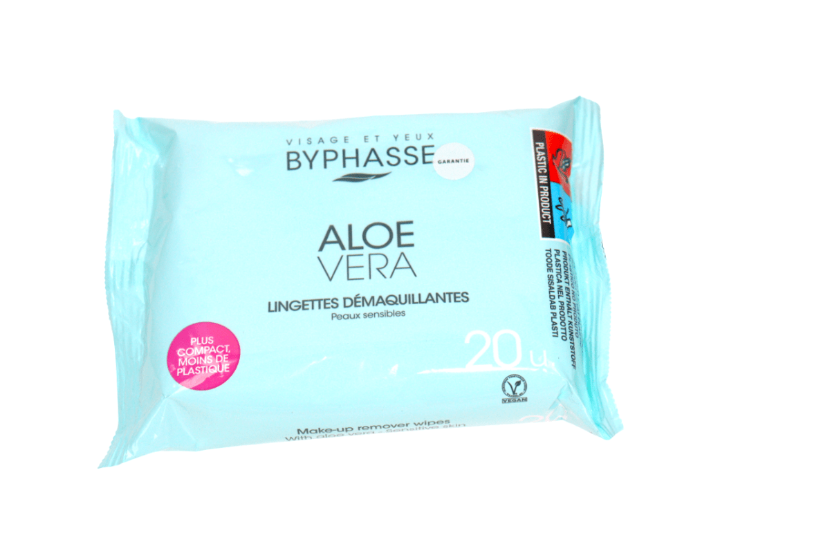 BP TOALLAS DESMAQUILLANTE ALOE VERA 20 UND - SUPERMIX