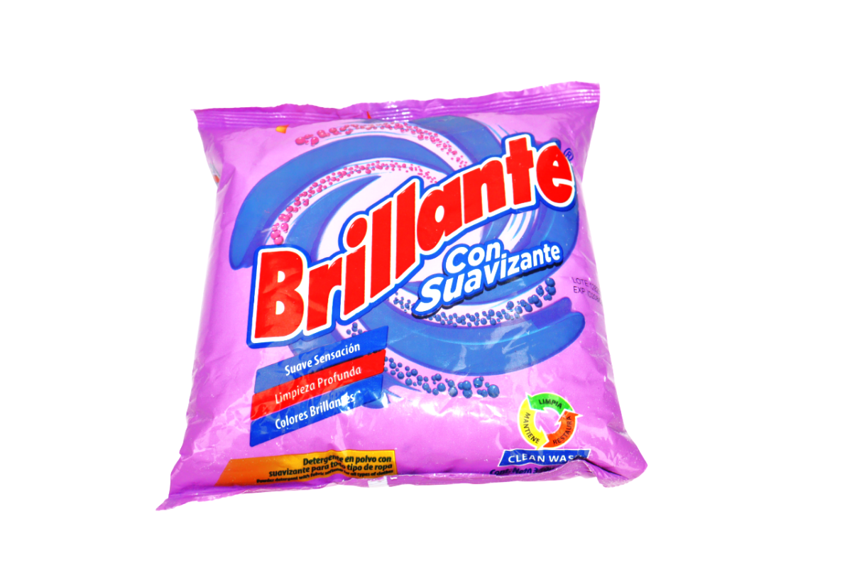 BRILLANTE DETERGENTE EN POLVO CON SUAVIZANTE 360 GRS - SUPERMIX